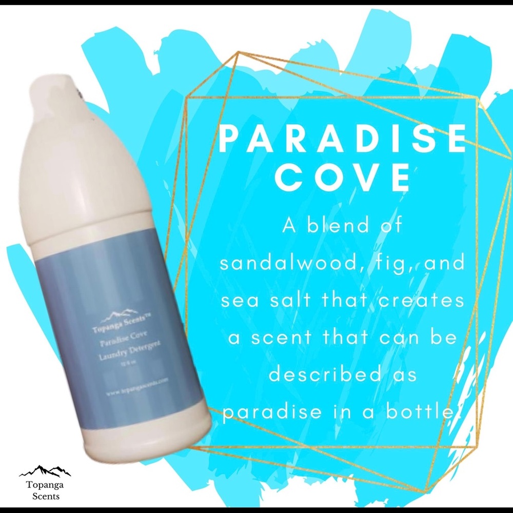 Topanga Scents Paradise Cove detergent 32oz